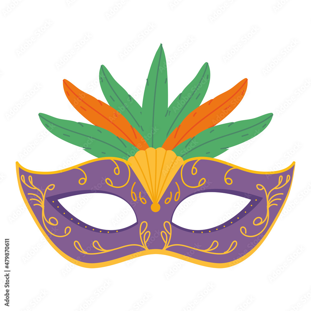 mardi gras mask with feather mardi gras mask with feather