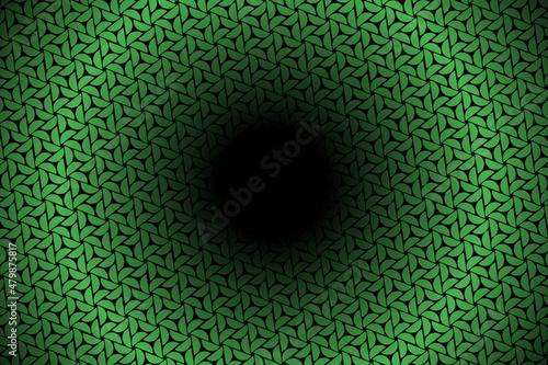 colourful  gradient circle pattern of traditional batik ethnic  for wallpaper background ads sticker or clothing