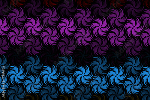 Beautiful colour PATTERN design  OF batik ethnic traditional flower floral and leaf  illustration for wallpaper background ads or presentation template