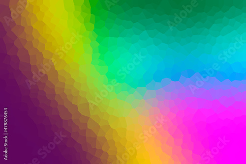 Blurred pop abstract background with vivid primary colors