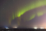 Northern Lights in Iceland Outside Rekjavik