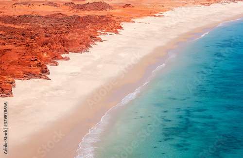 A section of the incredible West Kimberley coastline at Cape Leveque in Western Australia in Australia. photo