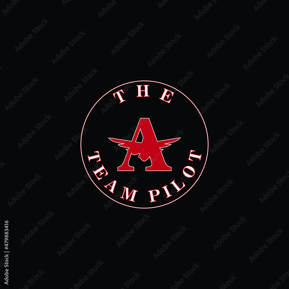 Logo for company that related to airplane and its spare parts and services
Logo for company that related to airplane and its spare parts and services