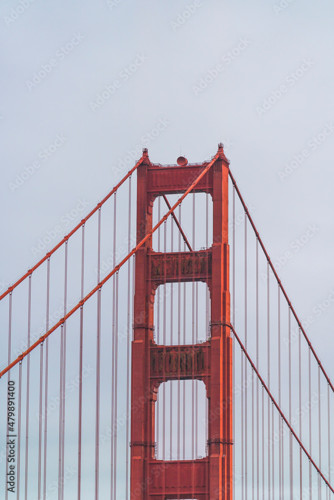 Golden gate with  ,San Francisco,California,usa...