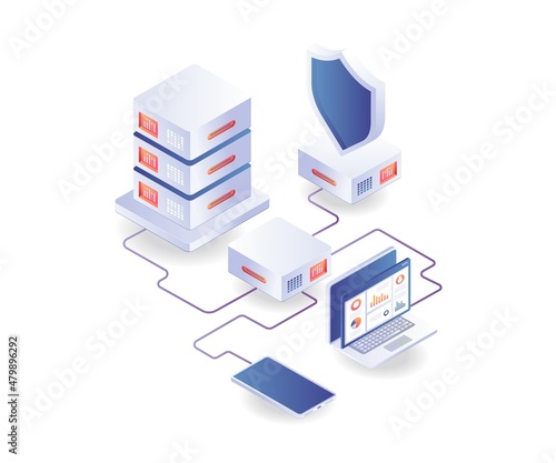 Wifi router with server computer security