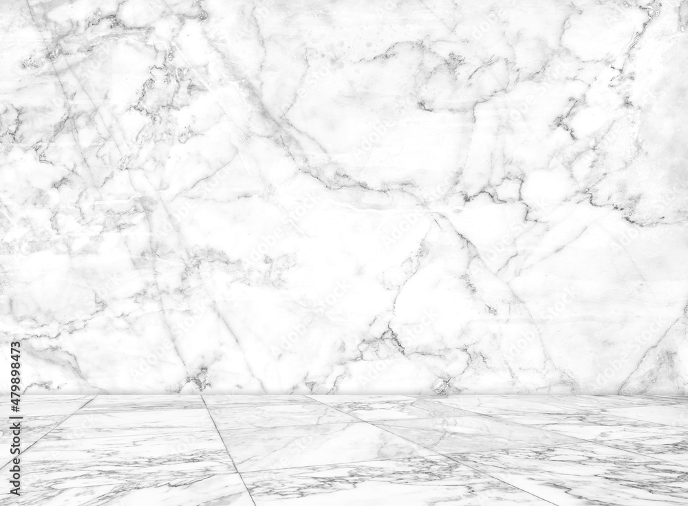 Abstract Natural texture marble floor on background : Top view of marble table for graphic stand product, interior design or montage display your object.