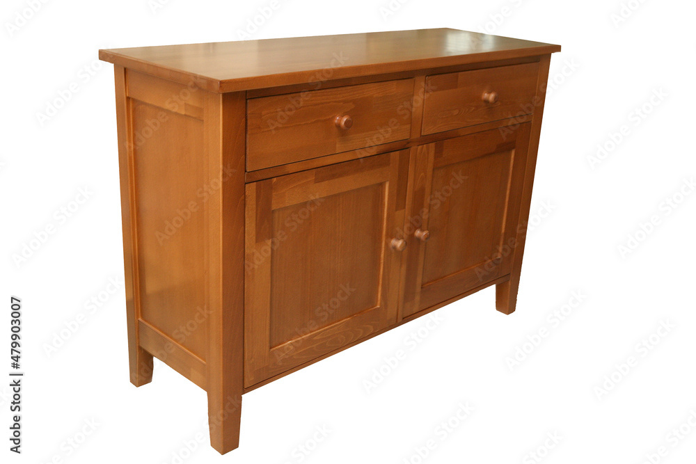 wooden cabinet isolated on white background wooden cabinet isolated on white background