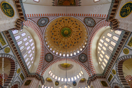 Roof of Süleymaniye Mosque photo