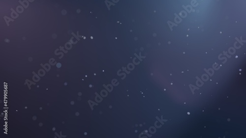 Dim blue floating dust particle with ambient purple lights and glowing bokeh for custom wallpaper  web design and video editing.