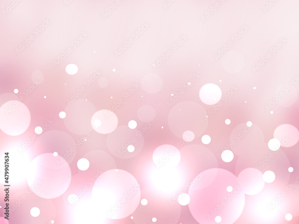 キラキラと輝くピンク色の美しい背景イラスト