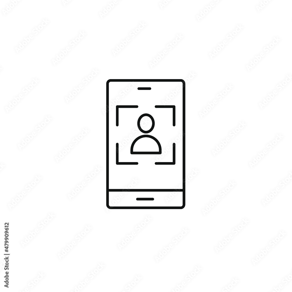 biometric icons symbol vector elements for infographic web biometric icons symbol vector elements for infographic web