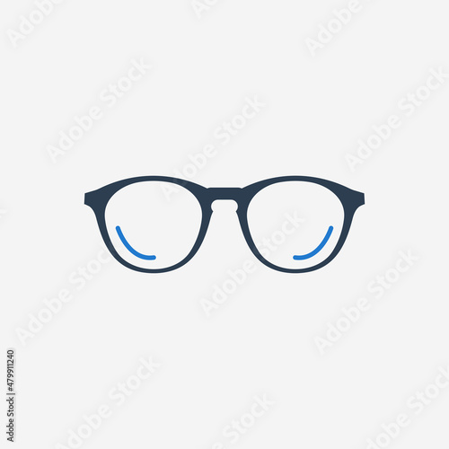 Sun Glasses Icon. Editable Vector EPS Symbol Illustration.