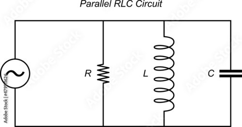 Electronic, Parallel RLC Circuit