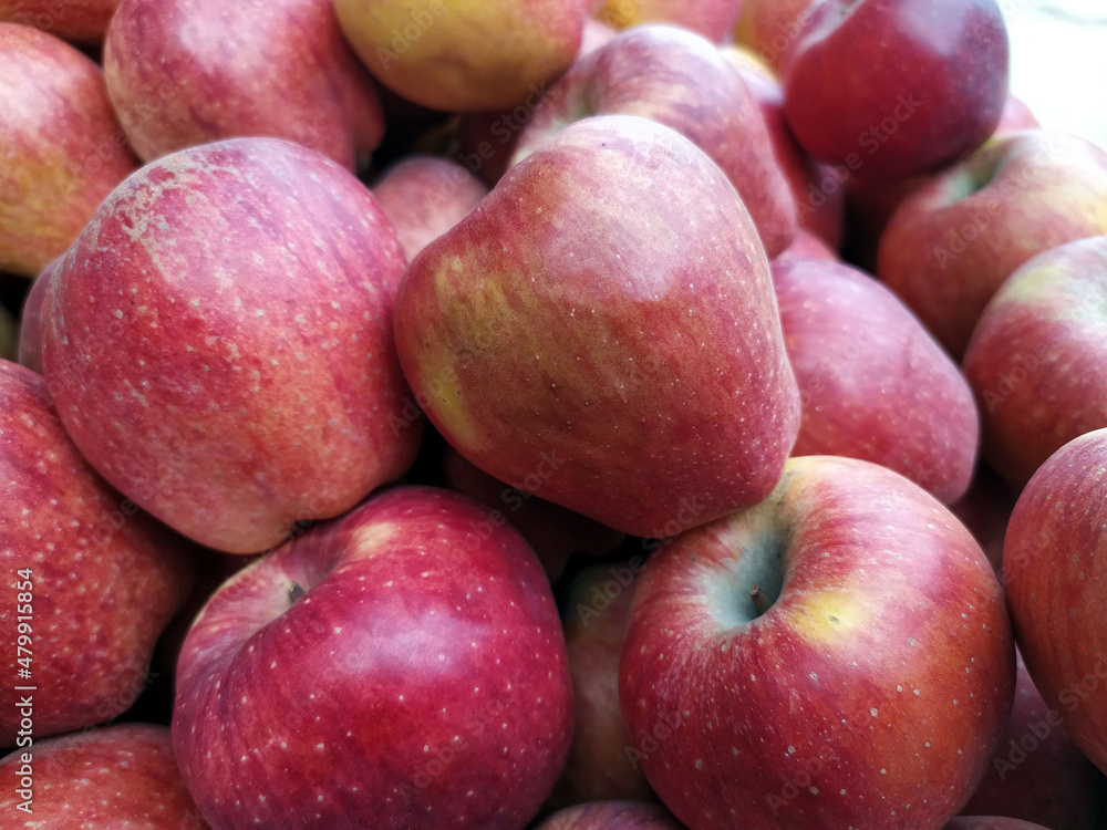 fresh healthy red apple put on fruits shop fresh healthy red apple put on fruits shop