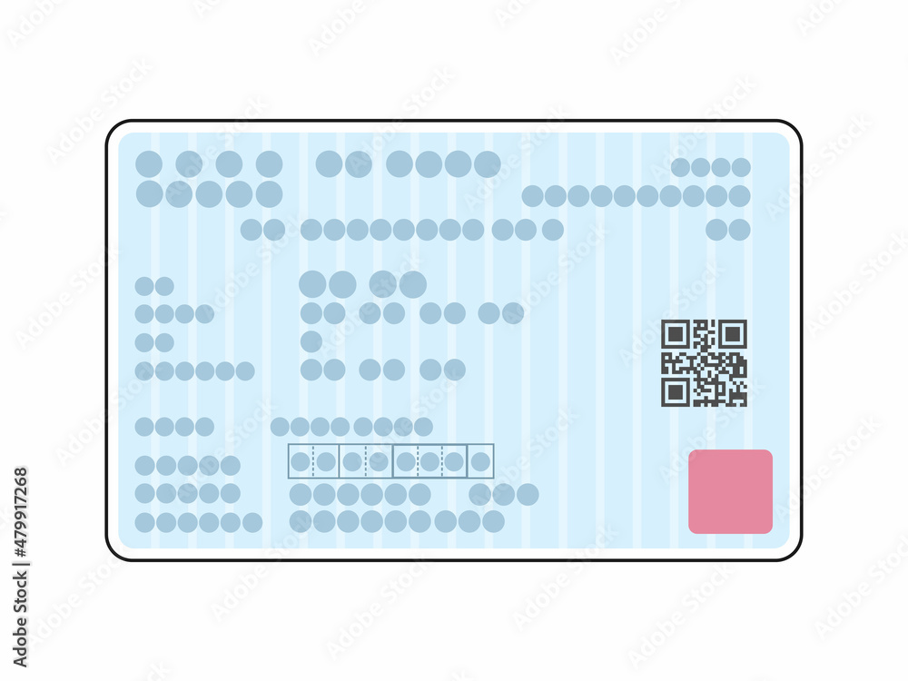 健康保険証カードのイラスト Stock Vector Adobe Stock