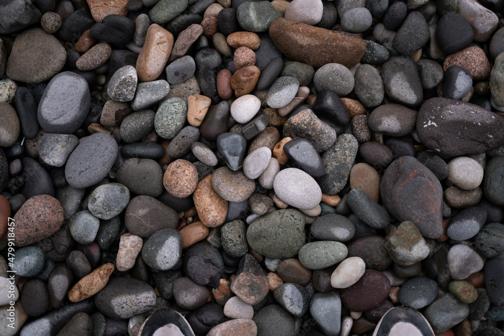pebble background on the beach pebble background on the beach