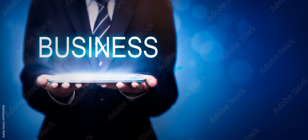 Real estate agents offer the word business. Property mortgage concept. Real estate agents offer the word business. Property mortgage concept.