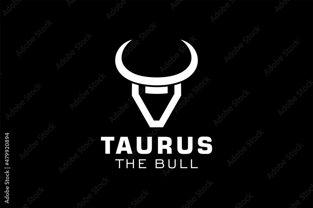 Letter V logo, Bull logo,head bull logo, monogram Logo Design Template Element Letter V logo, Bull logo,head bull logo, monogram Logo Design Template Element