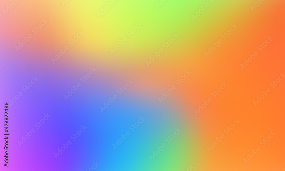 Abstract background in pastel colorful gradation style. Modern blurred background.