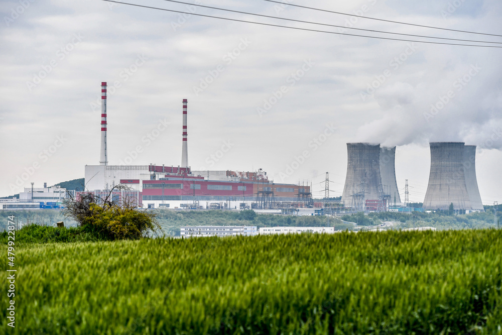 SVK, AKW Mochovce, Kernkraftwerk, Slowakei