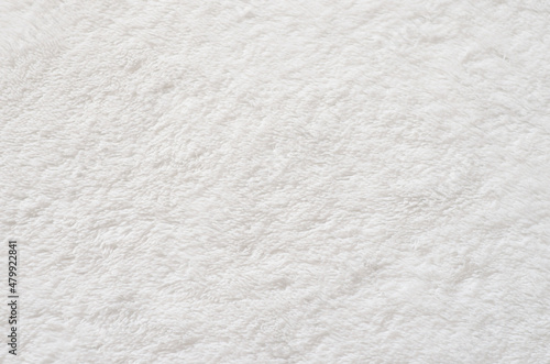 Fotografie White fur surface texture