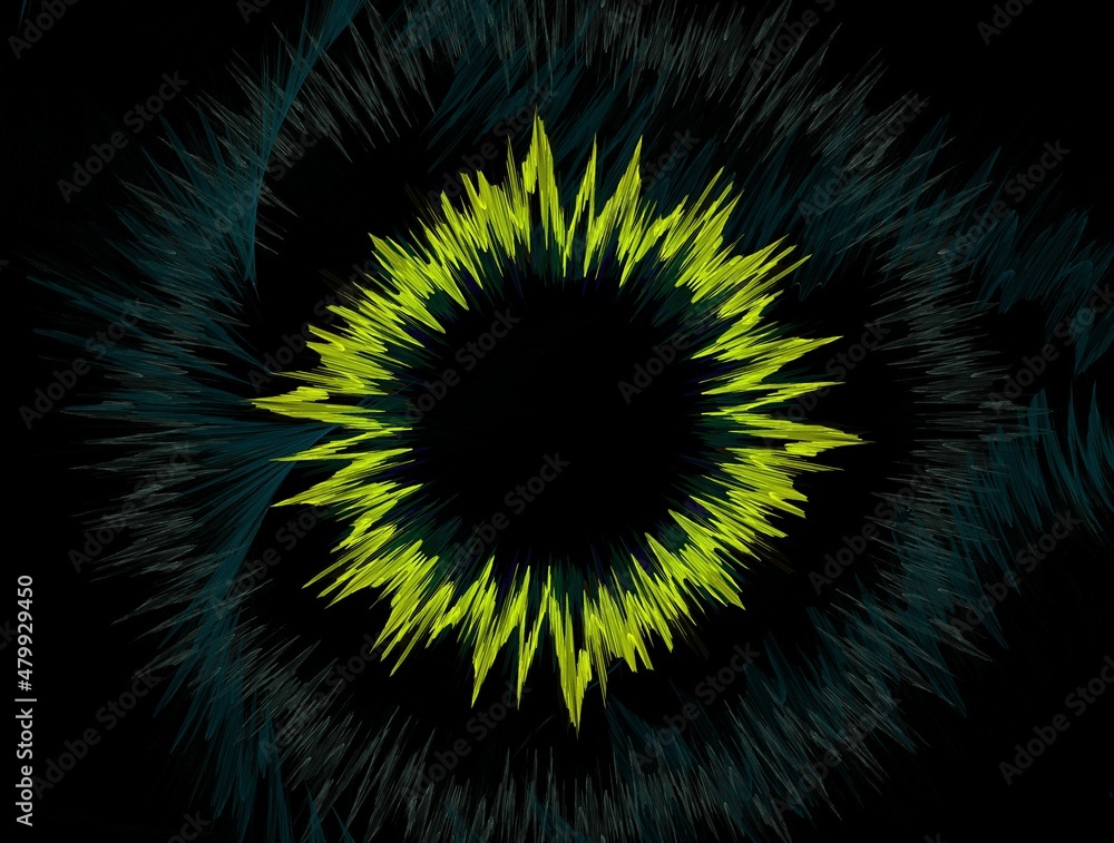 Obraz premium Imaginatory fractal abstract background Image