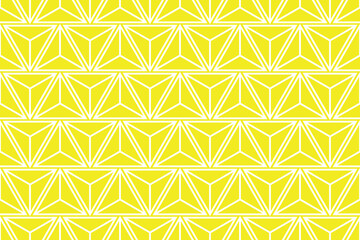 Fotobehang Geel patronen Wit geel ruitpatroon abstract ornament  © ELENA