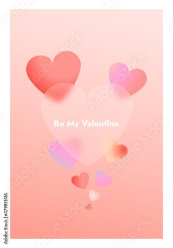The tender card for Valentine s day