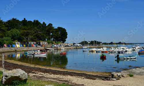 Sarzeau, France - june 6 2021 : Logeo port photo