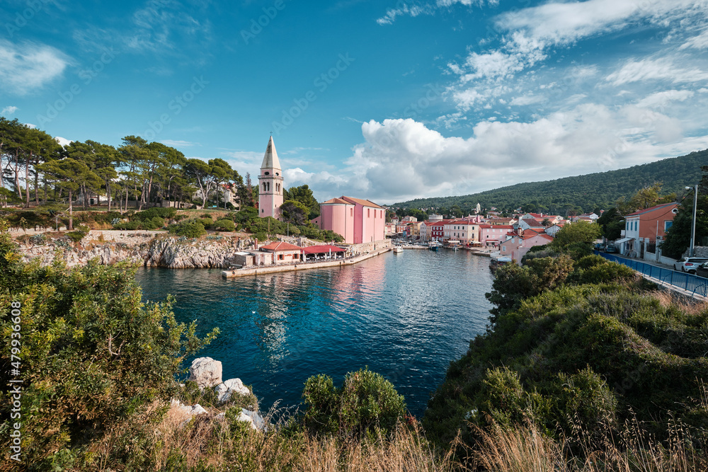 view of the town of veli losinj