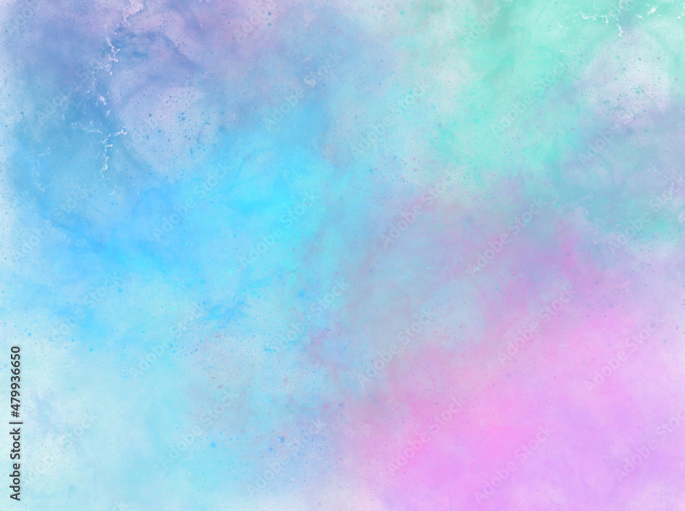 beautiful colorful galaxy painting illustration wallpaper