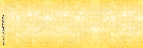 【ベクターai】和風イメージ市松模様柄華やかなゴールド金屏風和柄テクスチャー背景壁紙イラスト素材 photo