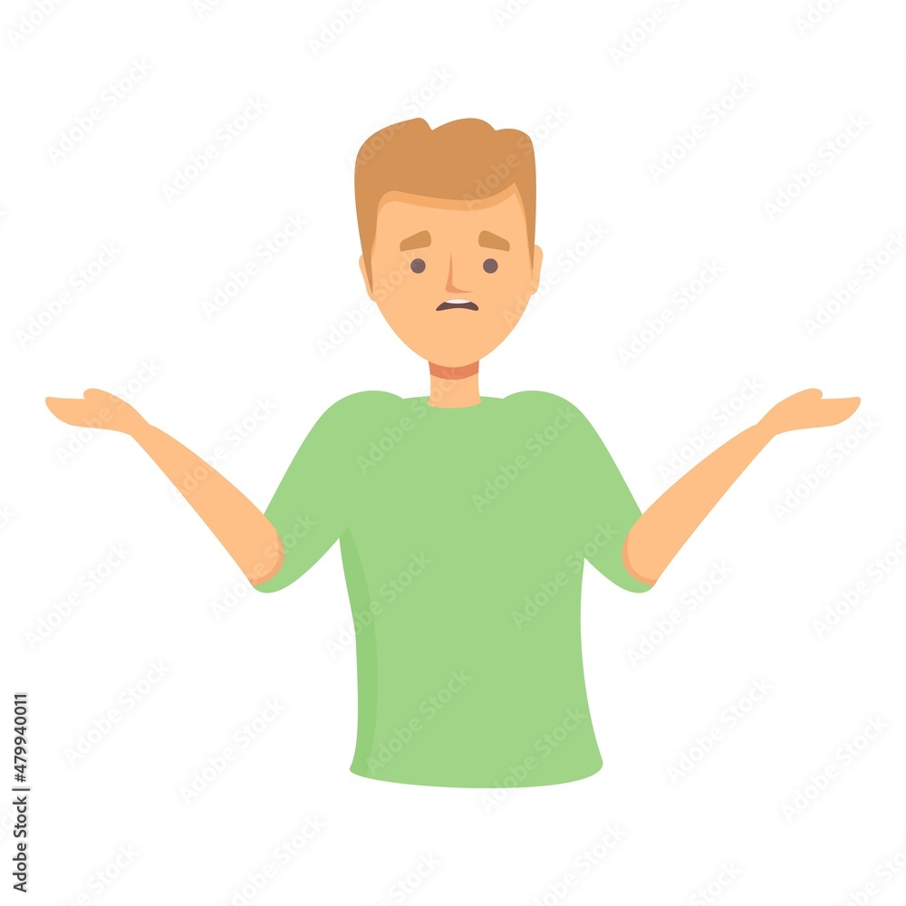 Deafness icon cartoon vector. Deaf mute. People disabled Deafness icon cartoon vector. Deaf mute. People disabled