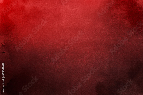 Abstract Red Watercolor Ombre Background Texture