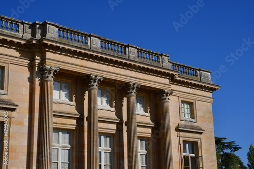 Versailles  France - september 22 2020   the Petit Trianon in the Marie Antoinette estate