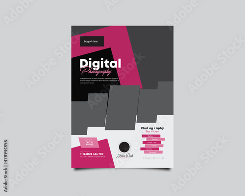 Photography Flyer Design Template