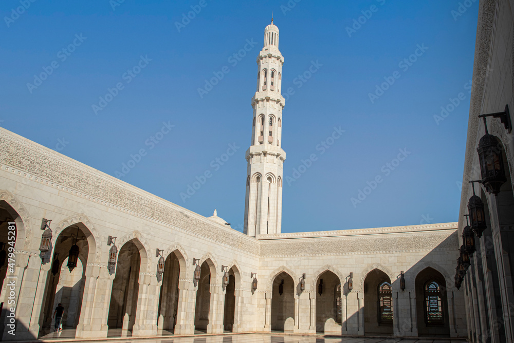 Sultan Qaboos Grand Mosque Muscat Oman