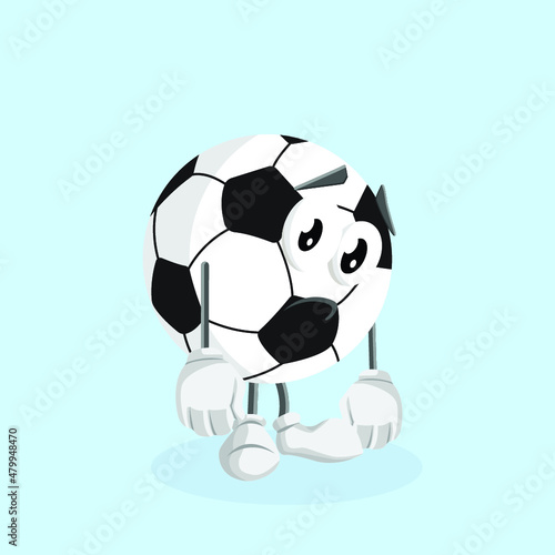 Fototapeta Naklejka Na Ścianę i Meble -  Ball Icon Logo mascot