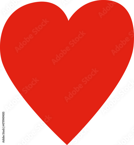 Heart icon on white isolated background. Harts love.