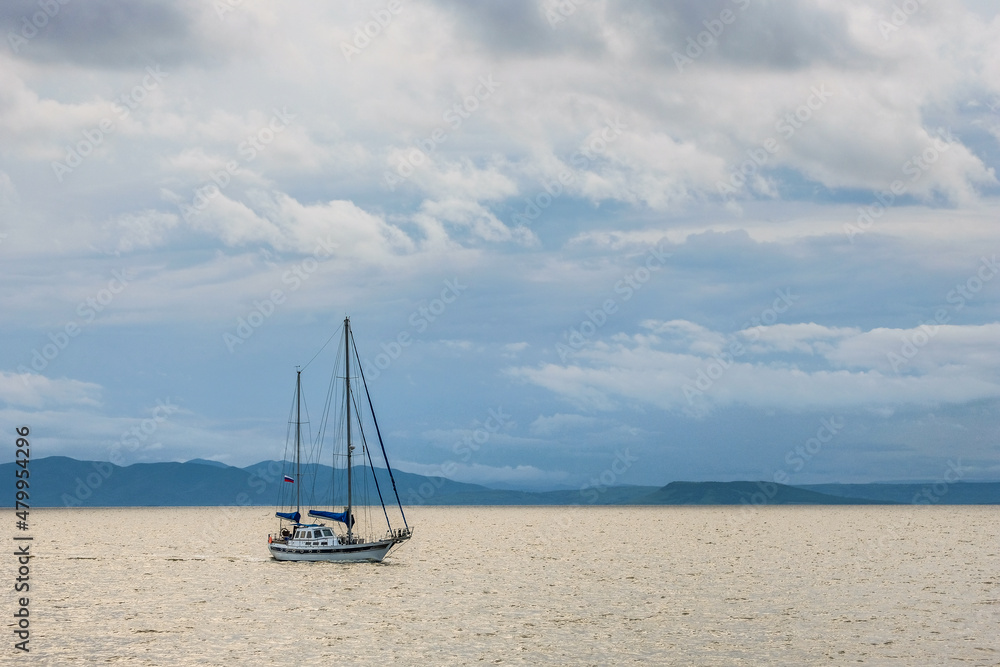 Fototapeta premium city at sea