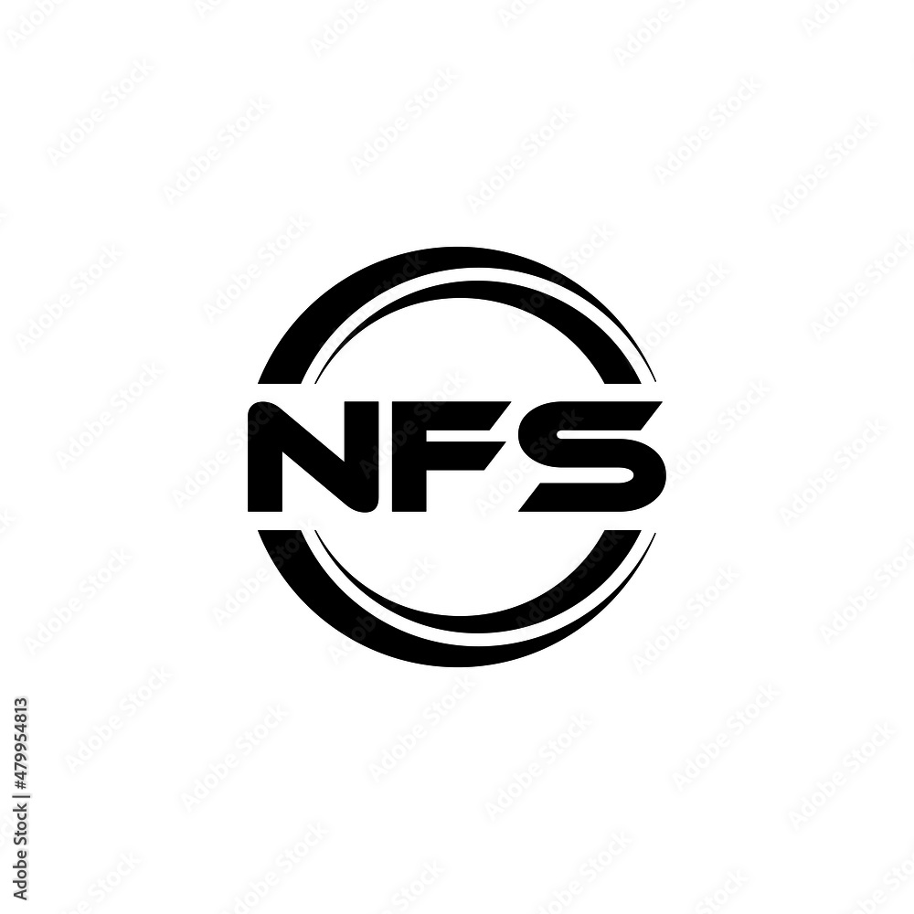 NFS letter logo design with white background in illustrator, vector logo modern alphabet font overlap style. calligraphy designs for logo, Poster, Invitation, etc. NFS letter logo design with white background in illustrator, vector logo modern alphabet font overlap style. calligraphy designs for logo, Poster, Invitation, etc.