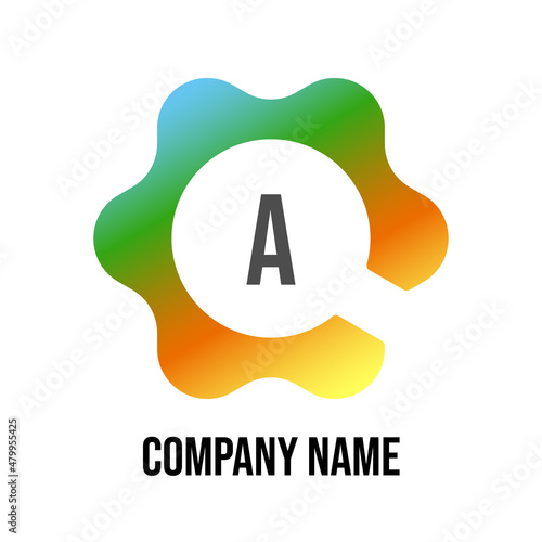Initial Letter Logo A Vector Design