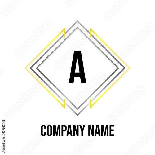 Initial Letter Logo A Vector Design