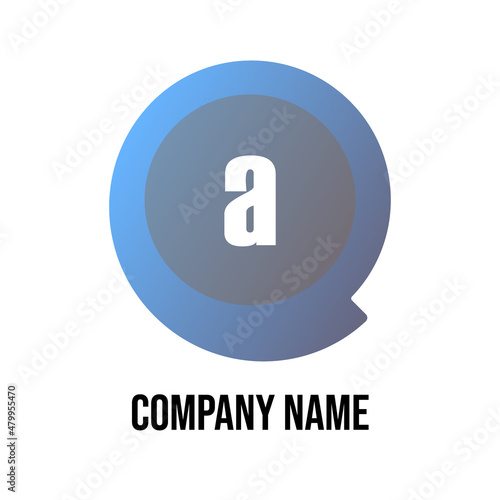 Initial Letter Logo A Vector Design