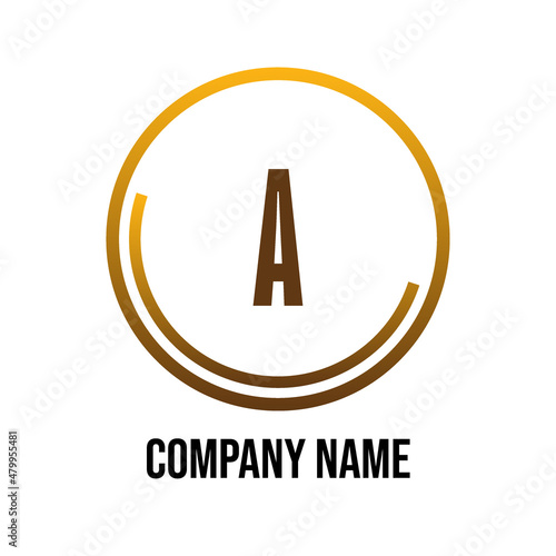 Initial Letter Logo A Vector Design
