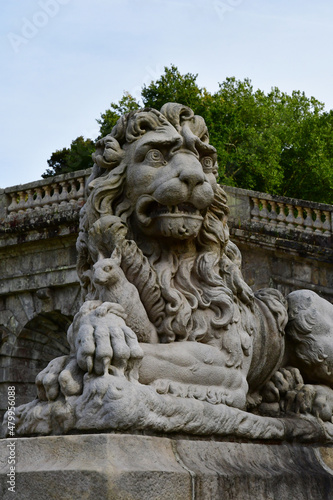 Vaux le Vicomte, France - august 23 2020 : the historical castle