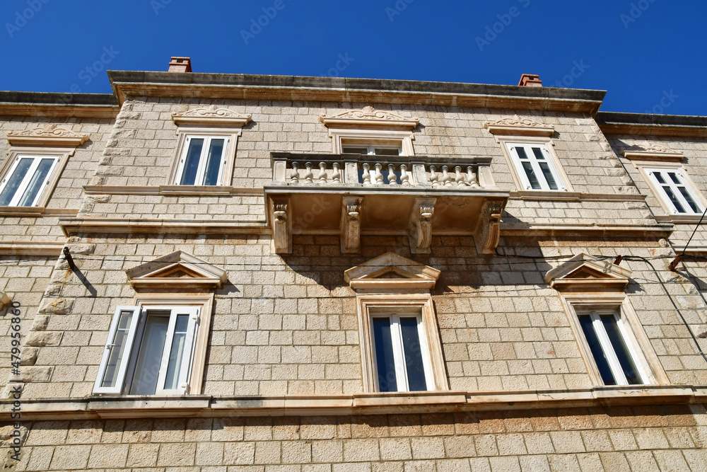 Cavtat, Croatia- september 3 2021 : picturesque city in summer