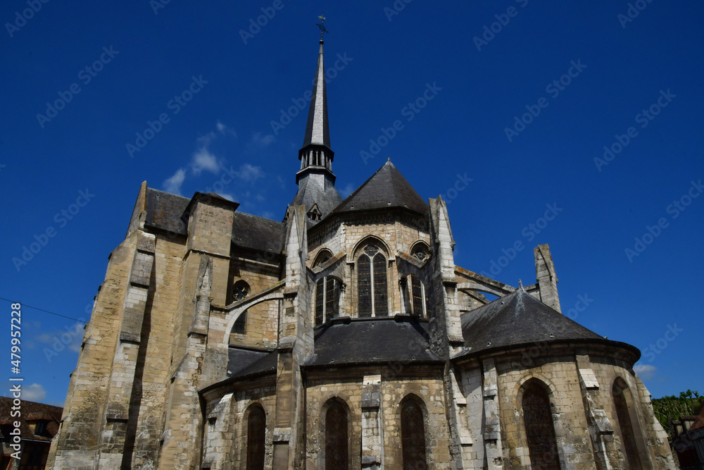 Les Andelys; France - june 24 2021 : the Petit Andely