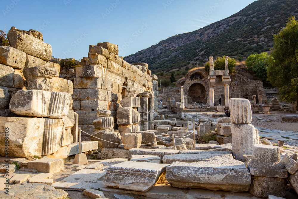 Ancient ruins of Ephesus Archaeological Museum, Izmir, Turkey Ancient ruins of Ephesus Archaeological Museum, Izmir, Turkey