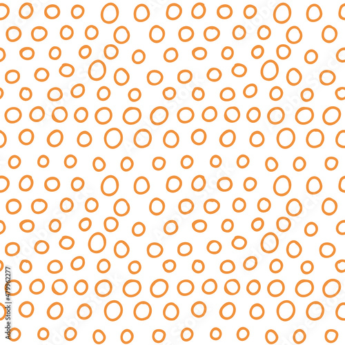awesome, trendy seamless circle pattern, in a simple flat style. For children s clothing, fashionable fabrics, home decor, backgrounds, postcards and templates, scrapbooking, etc